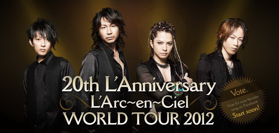 พร้อมรึยัง สำหรับ L’Arc~en~Ciel World Tour 2012 in Bangkok !!